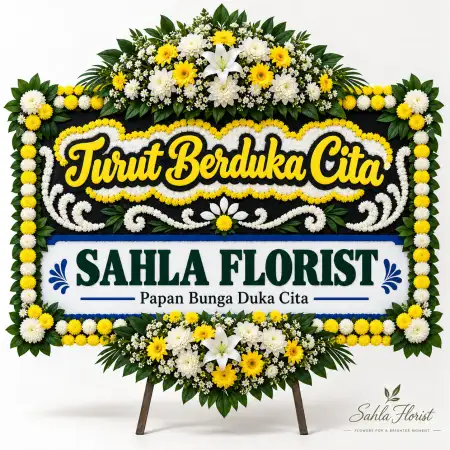 Papan Bunga Duka Bantaeng